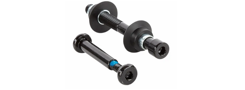 Axles for stunt scooters